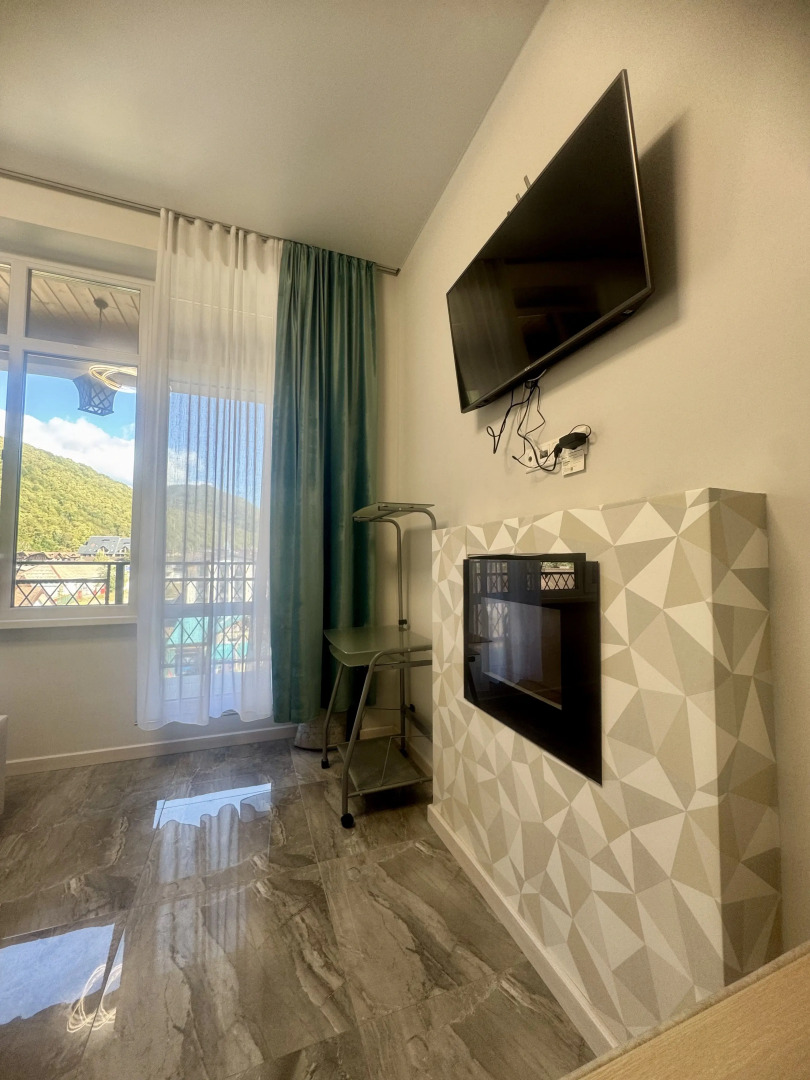 Квартира Просторная студия с террасой напротив отеля Мариотт