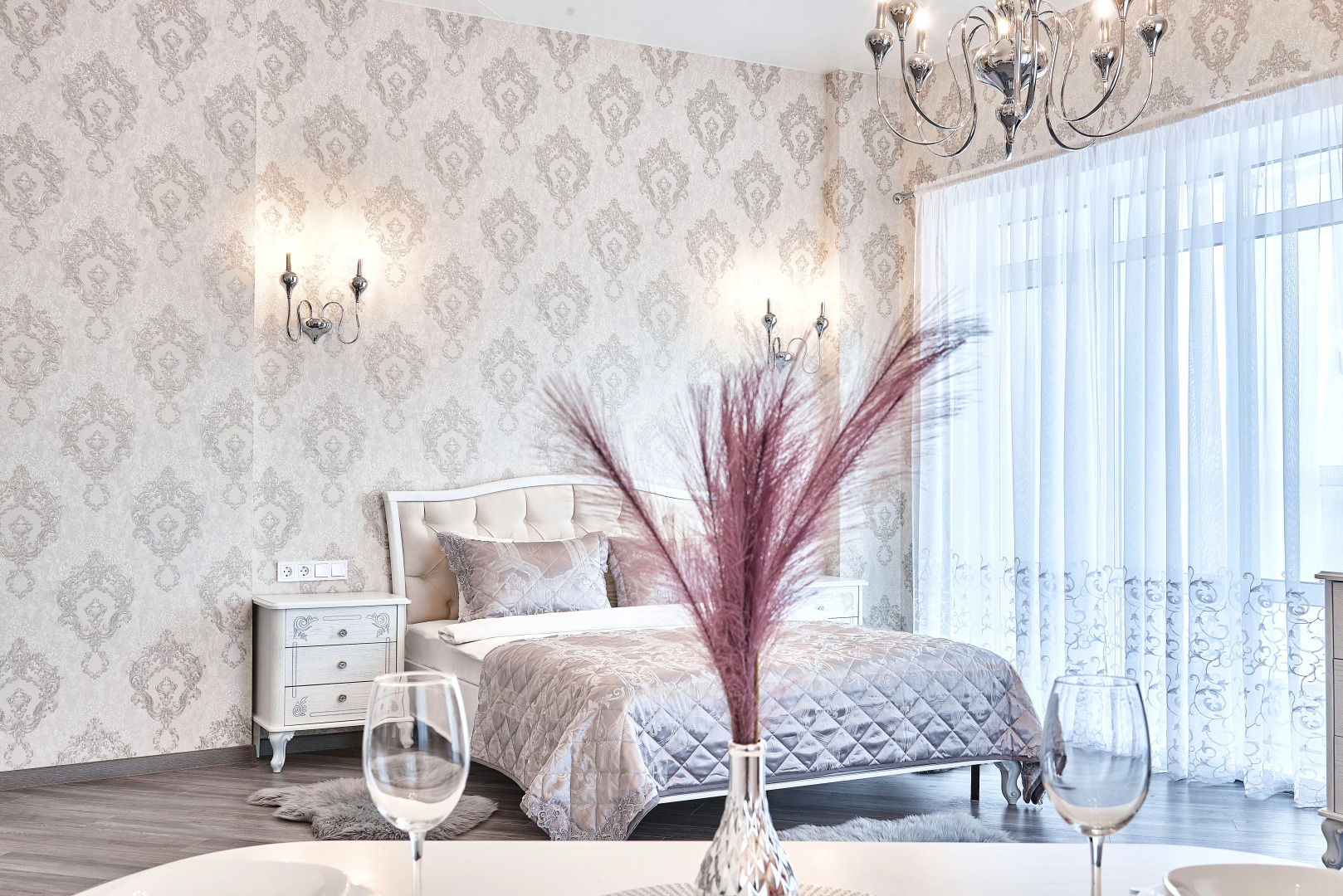 Апартаменты Румер с шикарным видом с 24 этажа