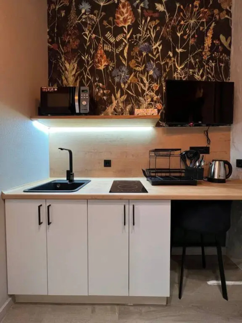 Уютная студия Emerald Forest у метро Электрозаводская