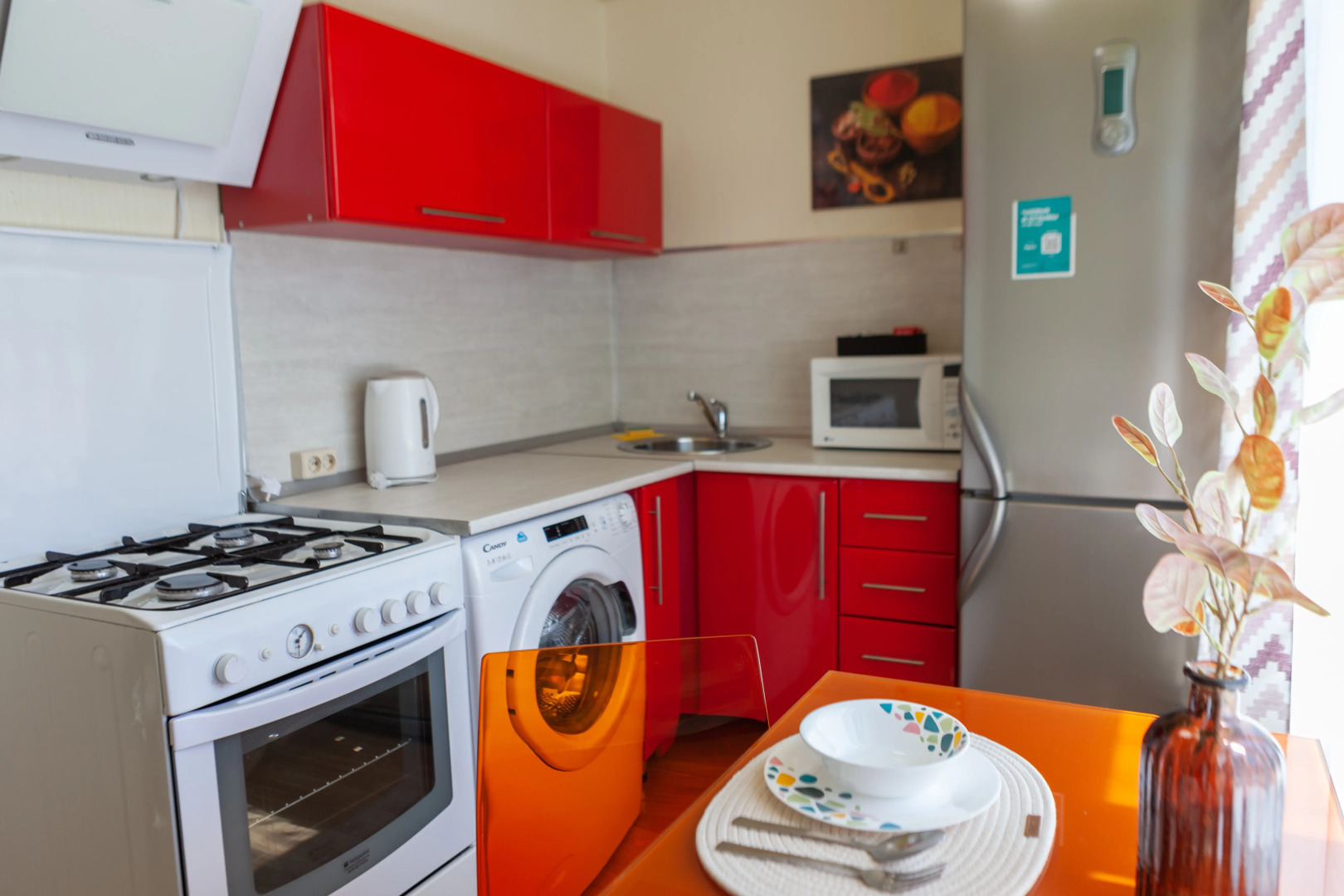 Апартаменты Уютная однокомнатная квартира в центре