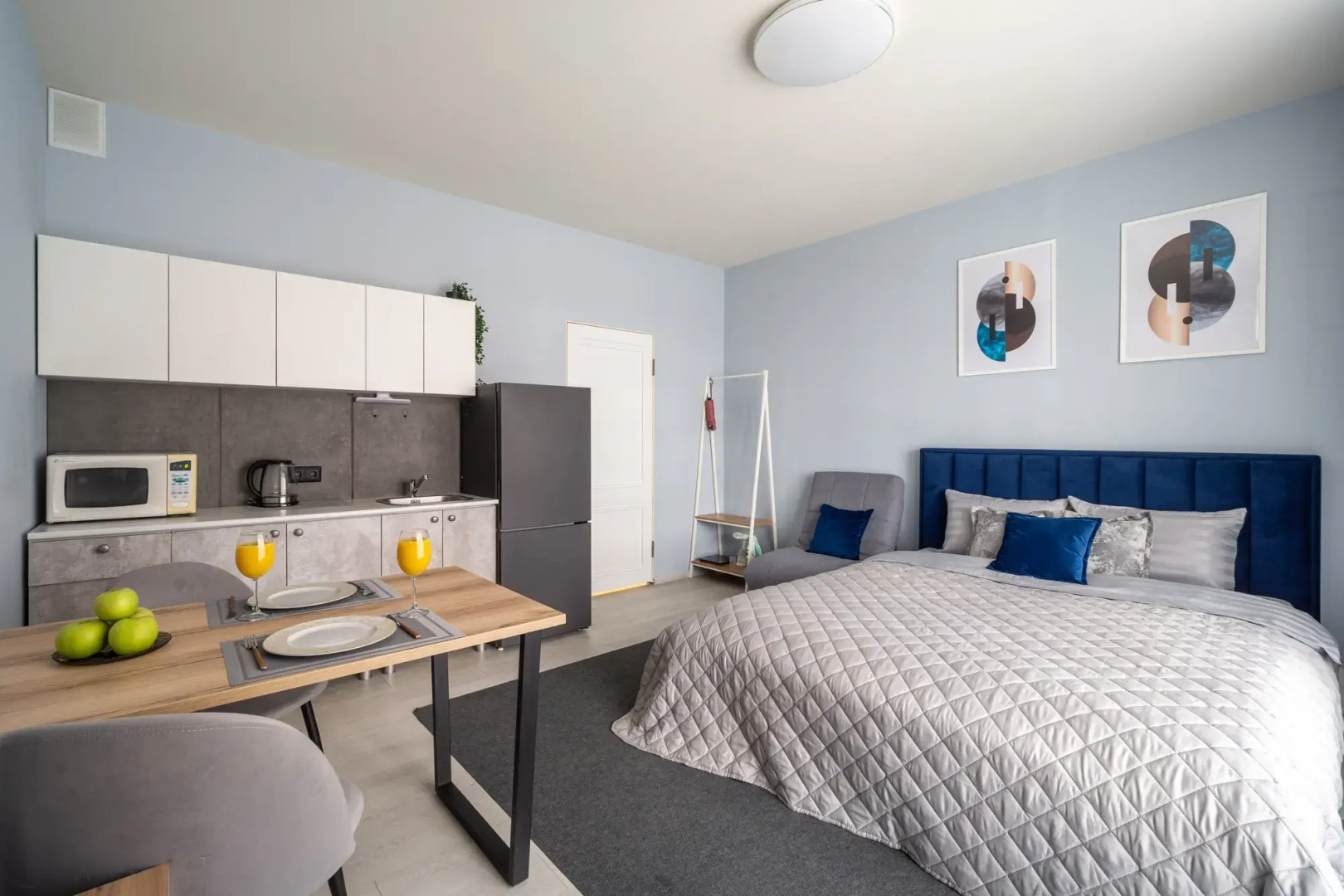 Квартира с балконом в новом ЖК