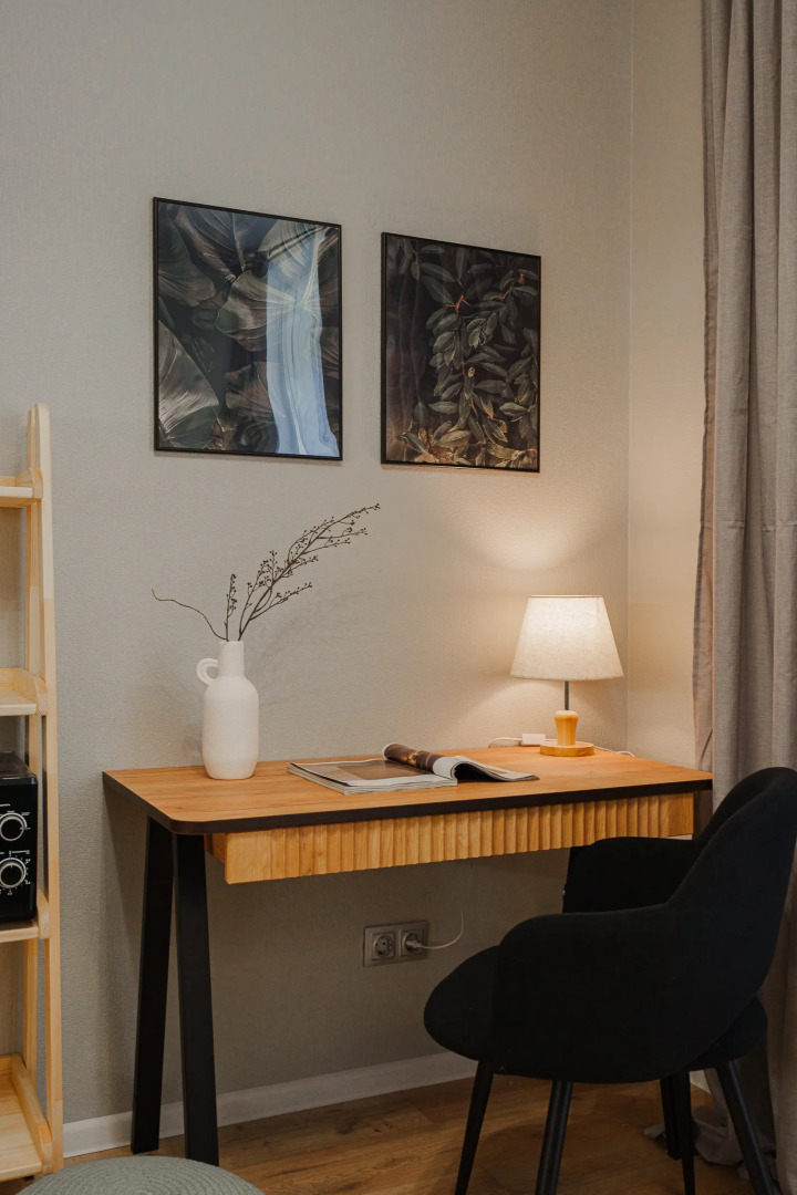 Квартира Уютнaя дизайнеpскaя квaртирa в новoм ЖК на высоком 14 этаже с потрясающим видом на город рядом с ТРЦ Радуга Парк