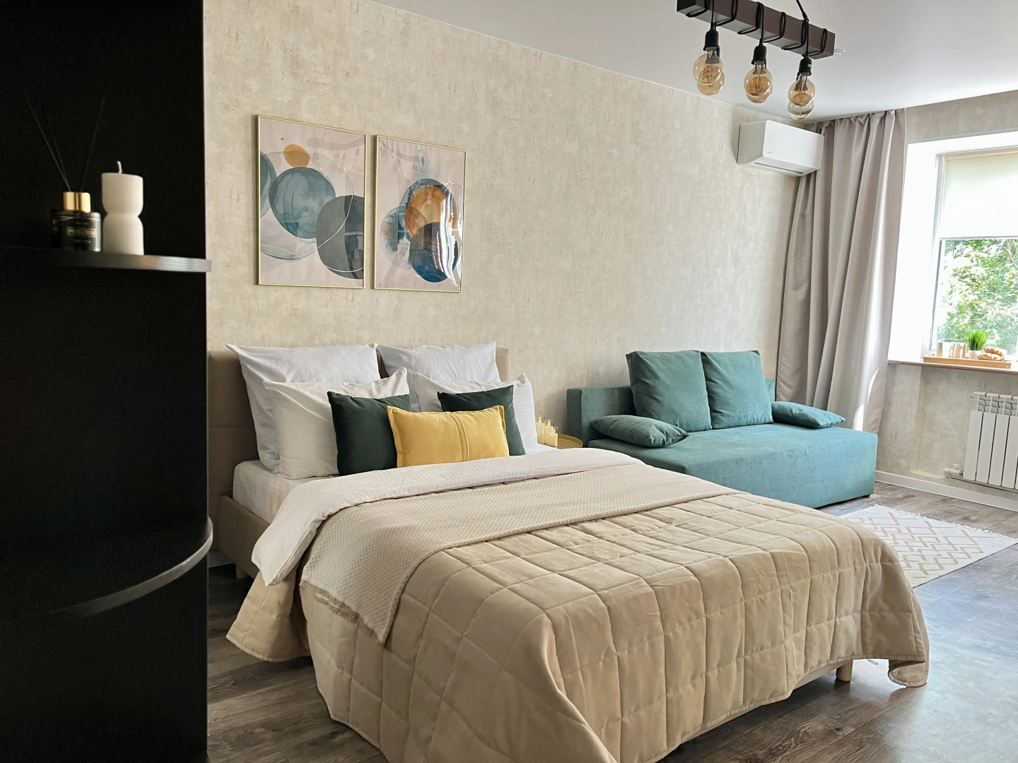 Квартира Студия Бесконтактное заселение Мкр. КПТ Odeyalkin