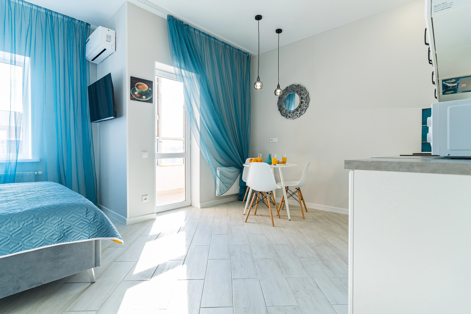 Апартаменты Светлые для Комфортного Проживания от LetoApart