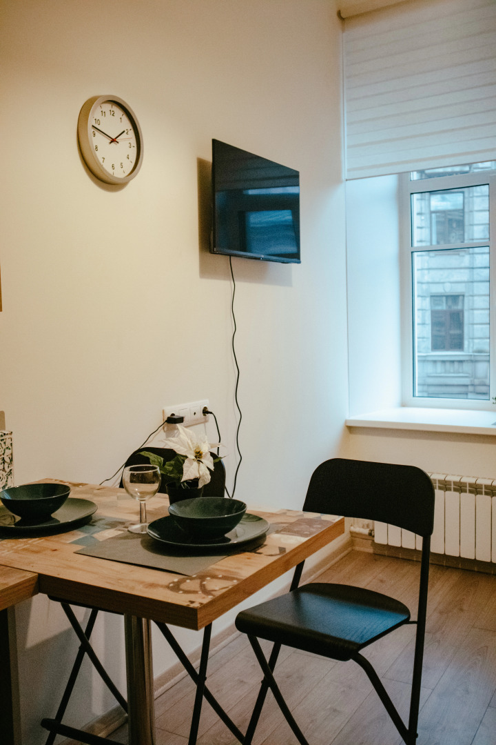 Апартаменты Двухуровневая студия с видом на Невский