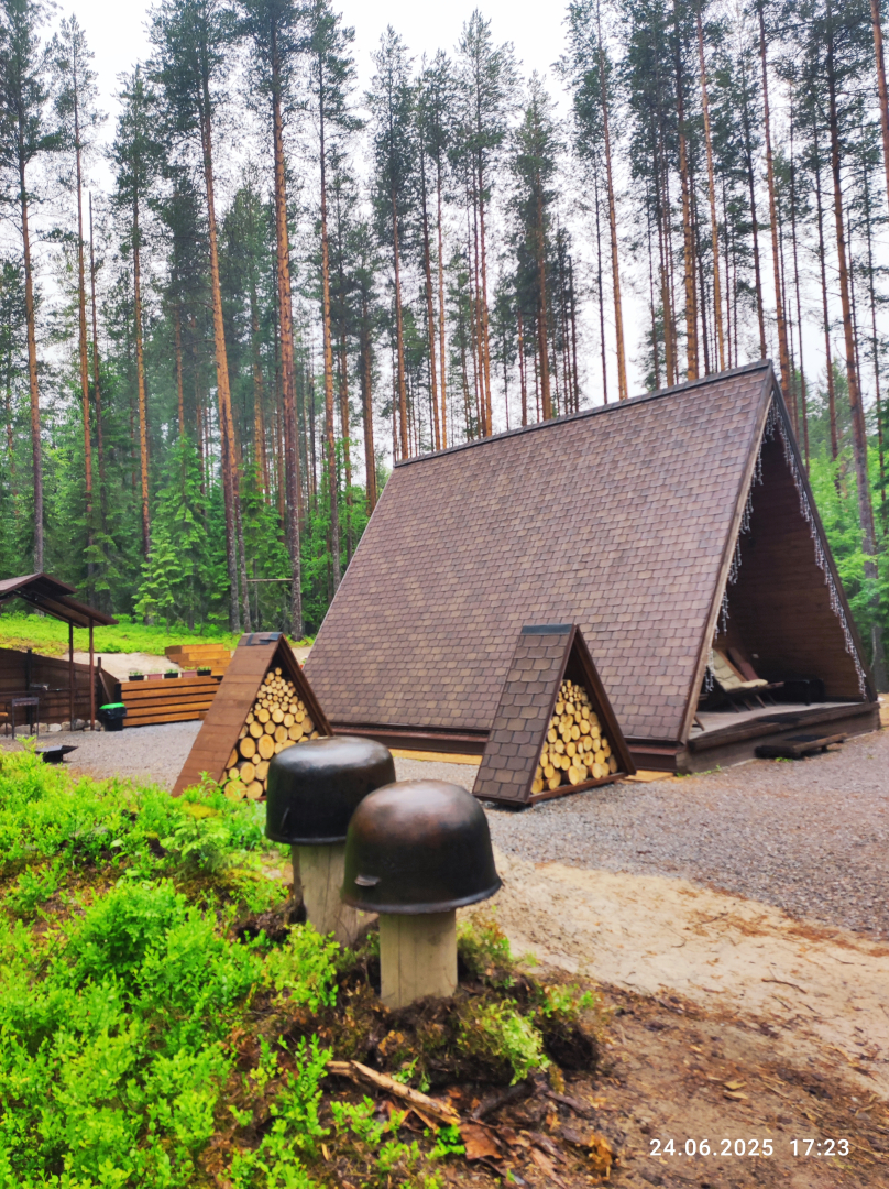 Частный дом Карелия А-Фрэйм