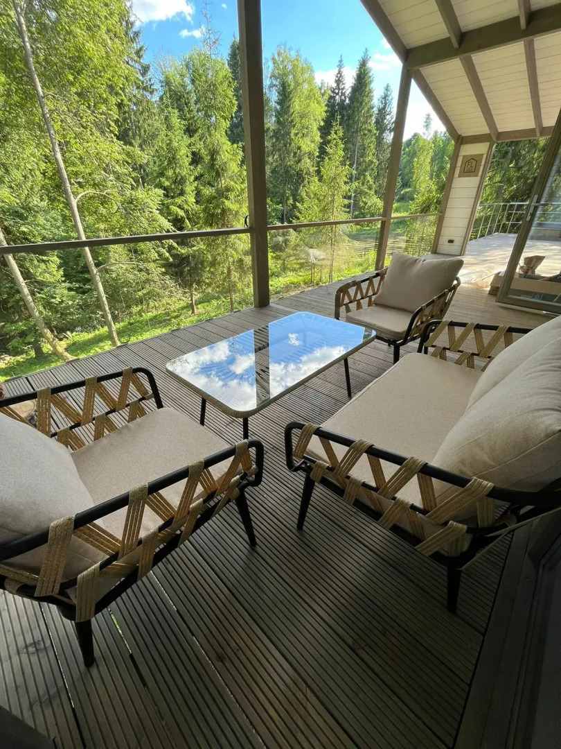 Частный дом с Джакузи и Баней у Леса и Озера