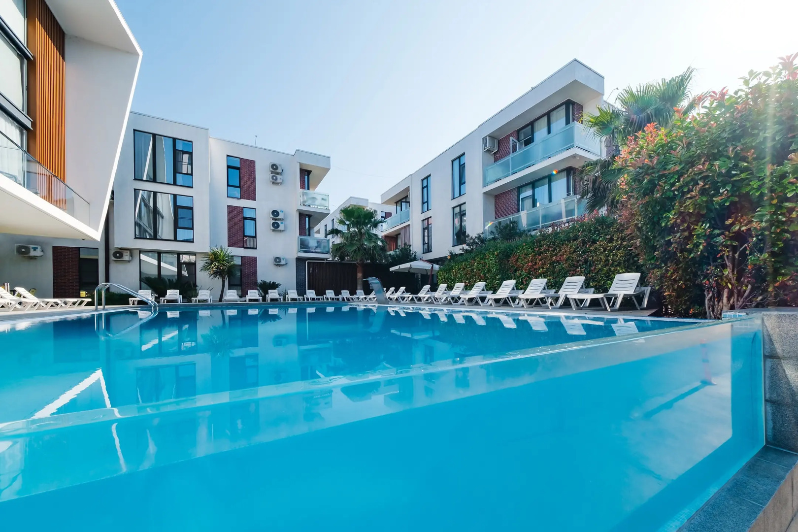 Апартаменты Green Palace 12 С Подогреваемым Бассейном Круглый Год