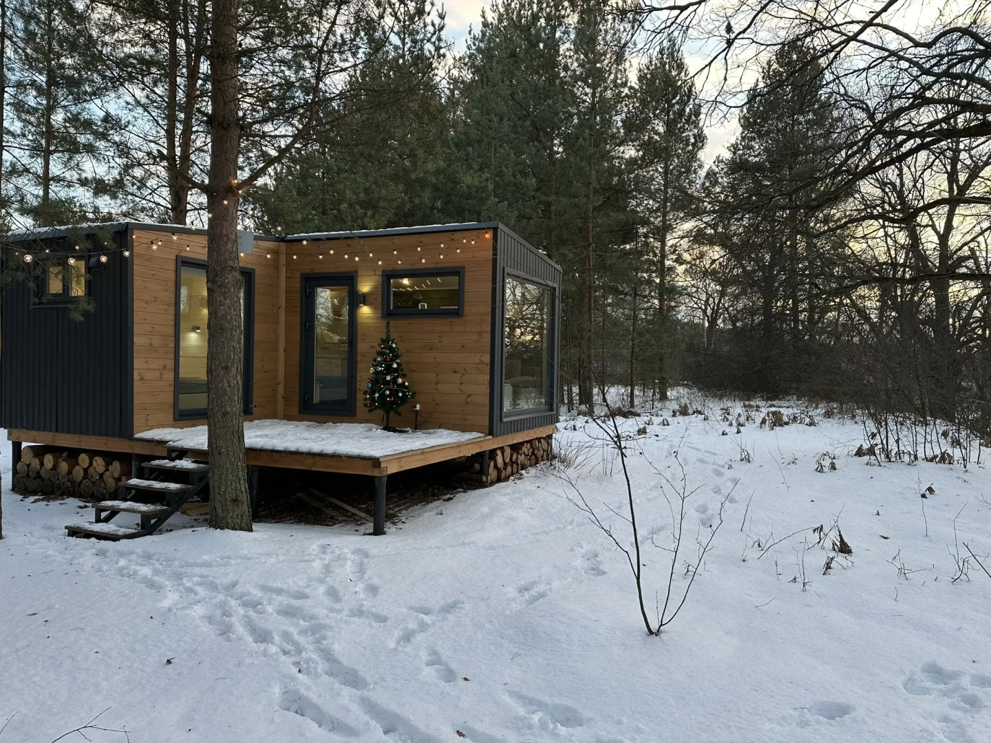 Частный Дом Над Рекой - Лес