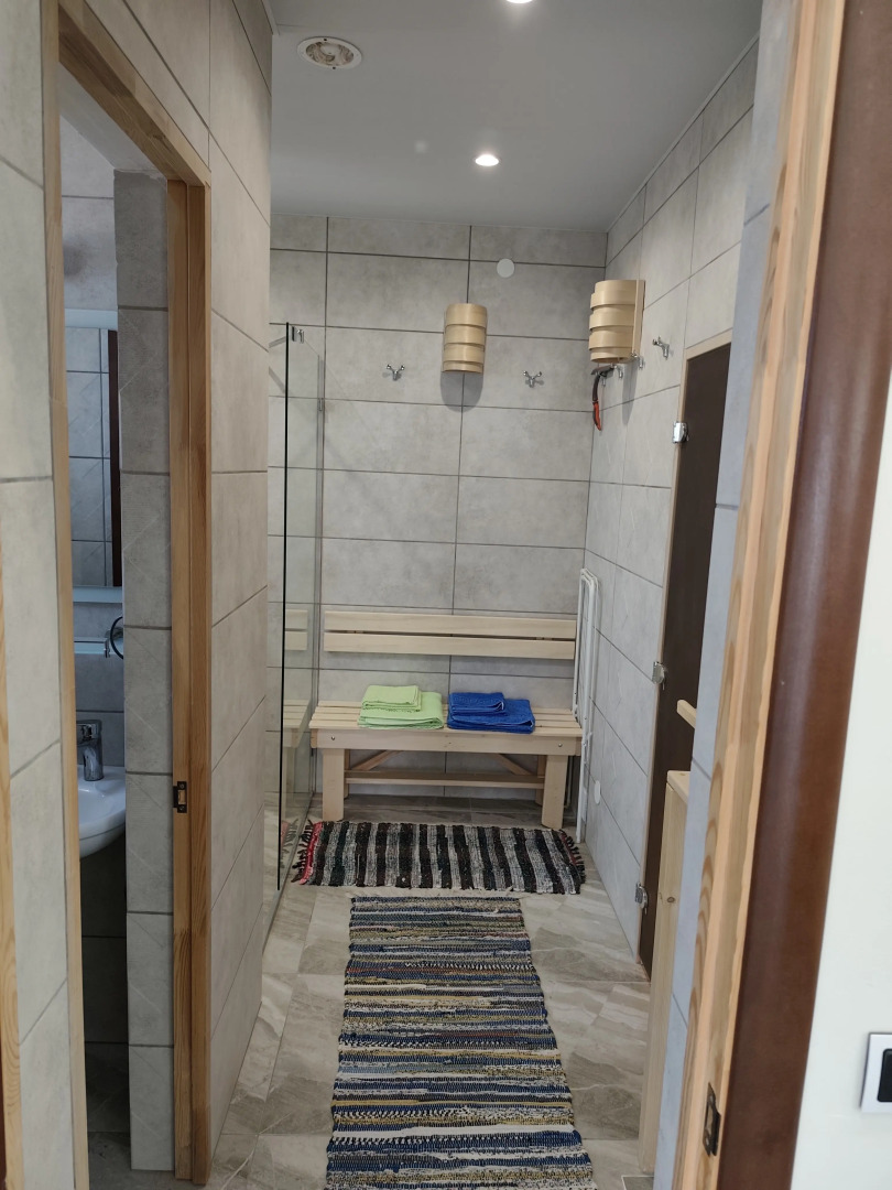 Гостевой дом с лаунж зоной, барбекю и баней