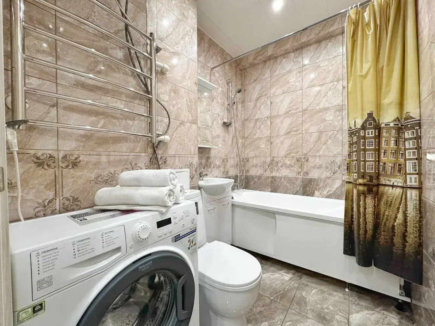 Квартира 1-к Квартира на Октябрьском Проспекте 117