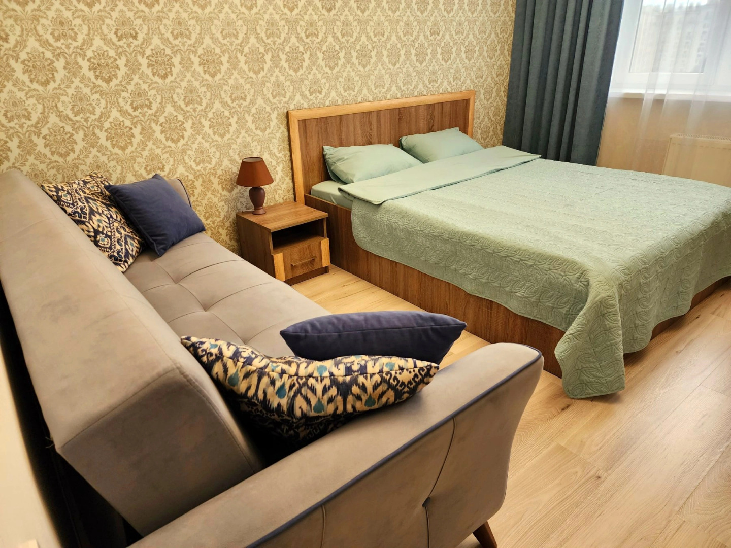 Апартаменты с видом на озеро