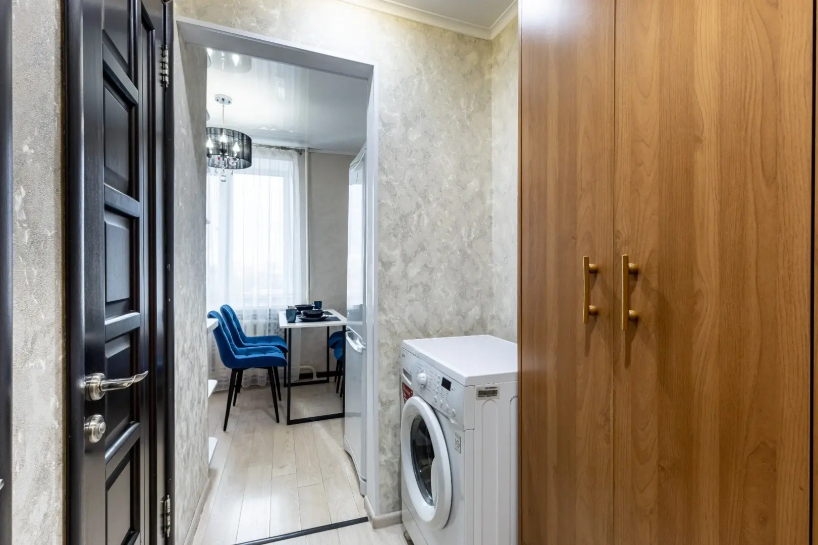 Квартира с видом на город и достопримечательности