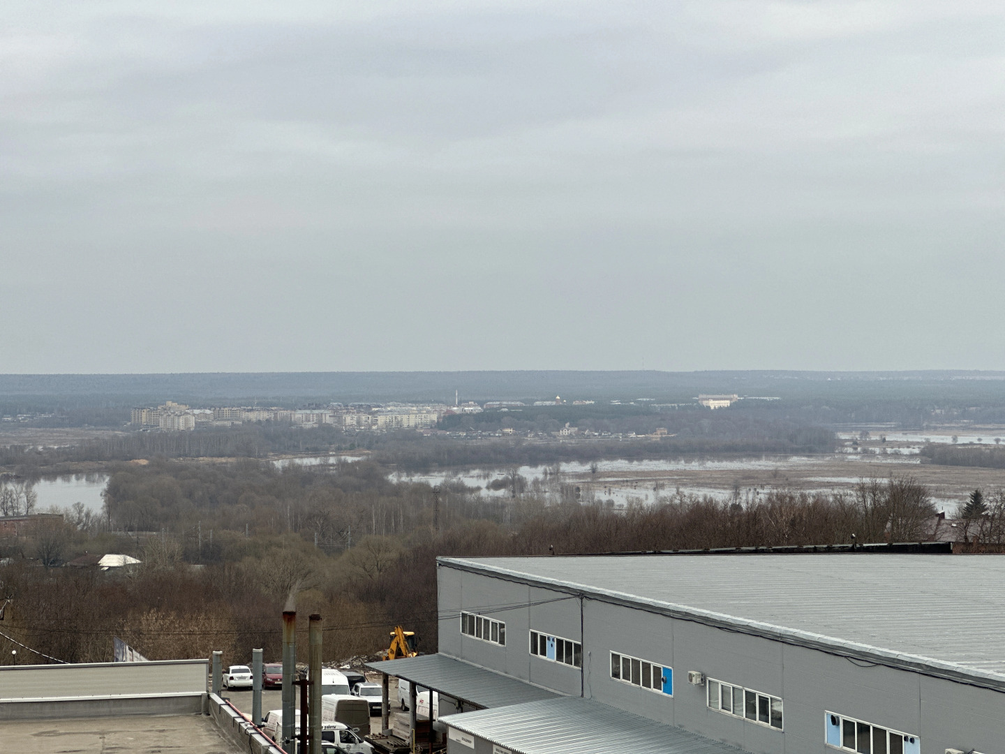 Апартаменты Студия Земля с Видом на Город и Пойму Клязьмы