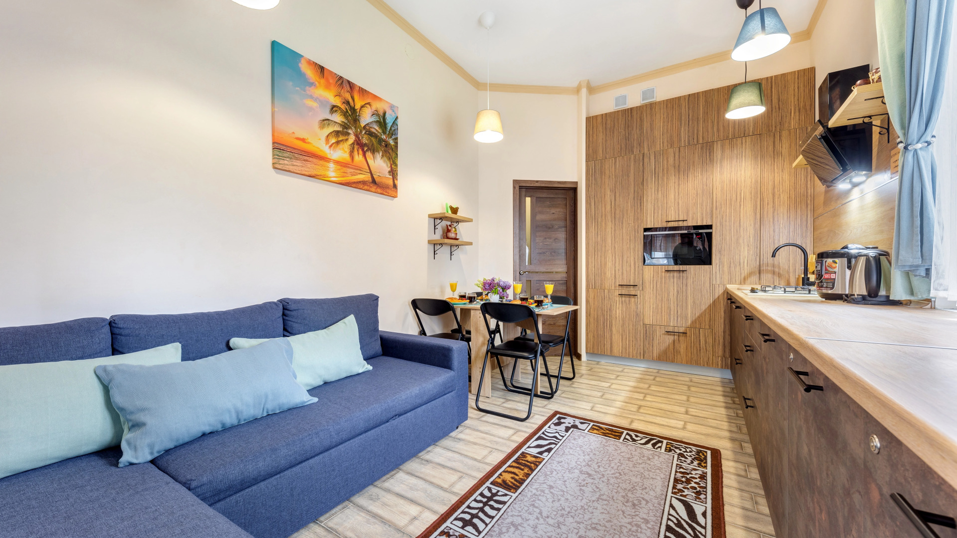 Апартаменты "Наутилус" с балконом в ЖК Черноморский 2