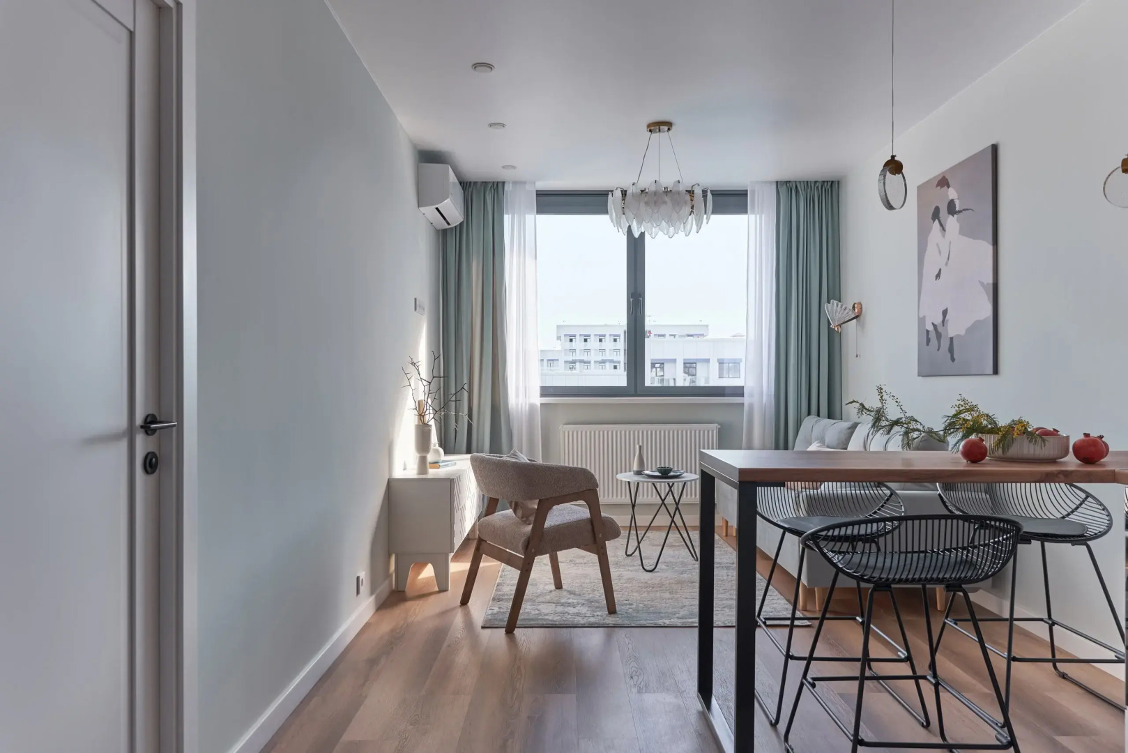 Квартира ЖИВИТЕ У МОРЯ Уютная Евродвушка в премиальном ЖК. Вид на море и горы