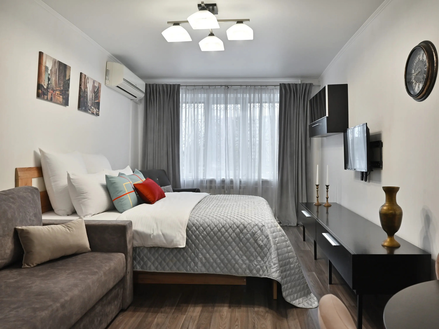 Квартира трёхкомнатная для большой компании в центре