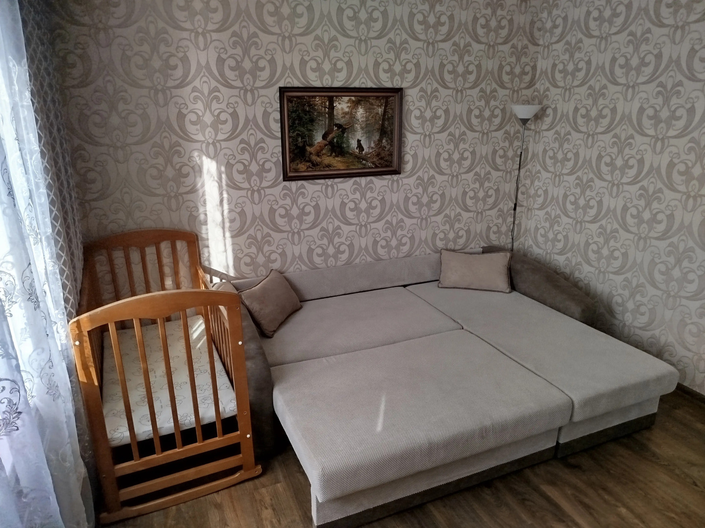 Апартаменты Уютная Двухкомнатная Квартира со Свежим Ремонтом