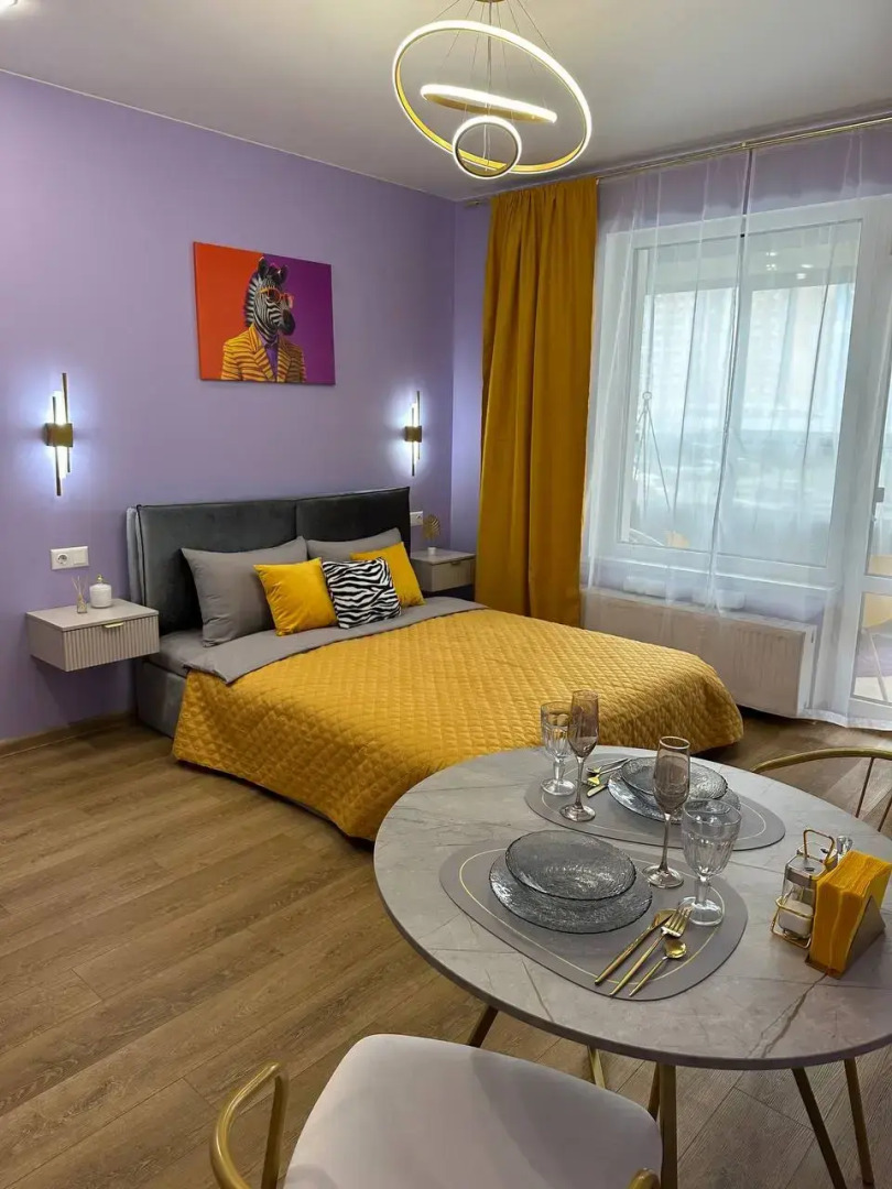 Апартаменты Дизайн Кудрово с качелью