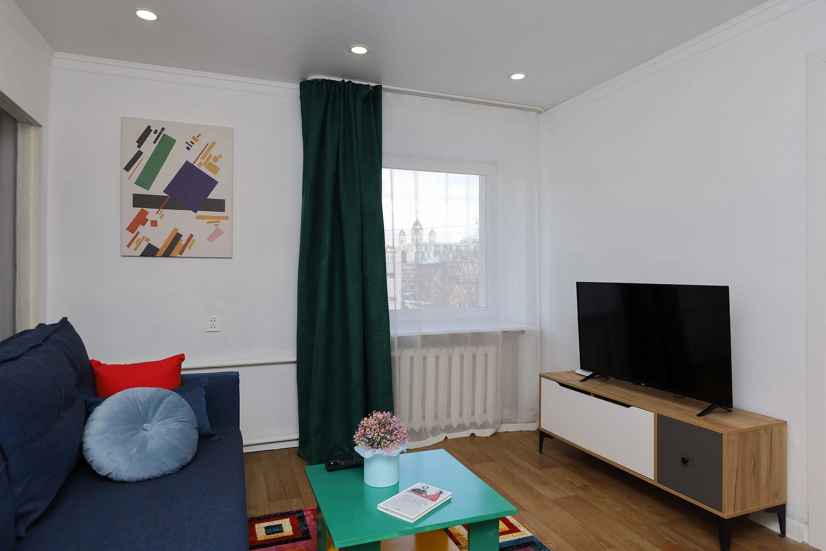 Апартаменты двухкомнатные в центре города