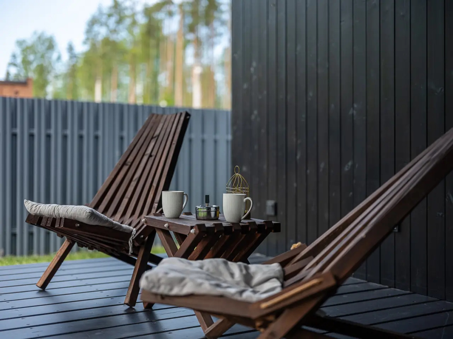 Частный дом Дом в сосновом лесу