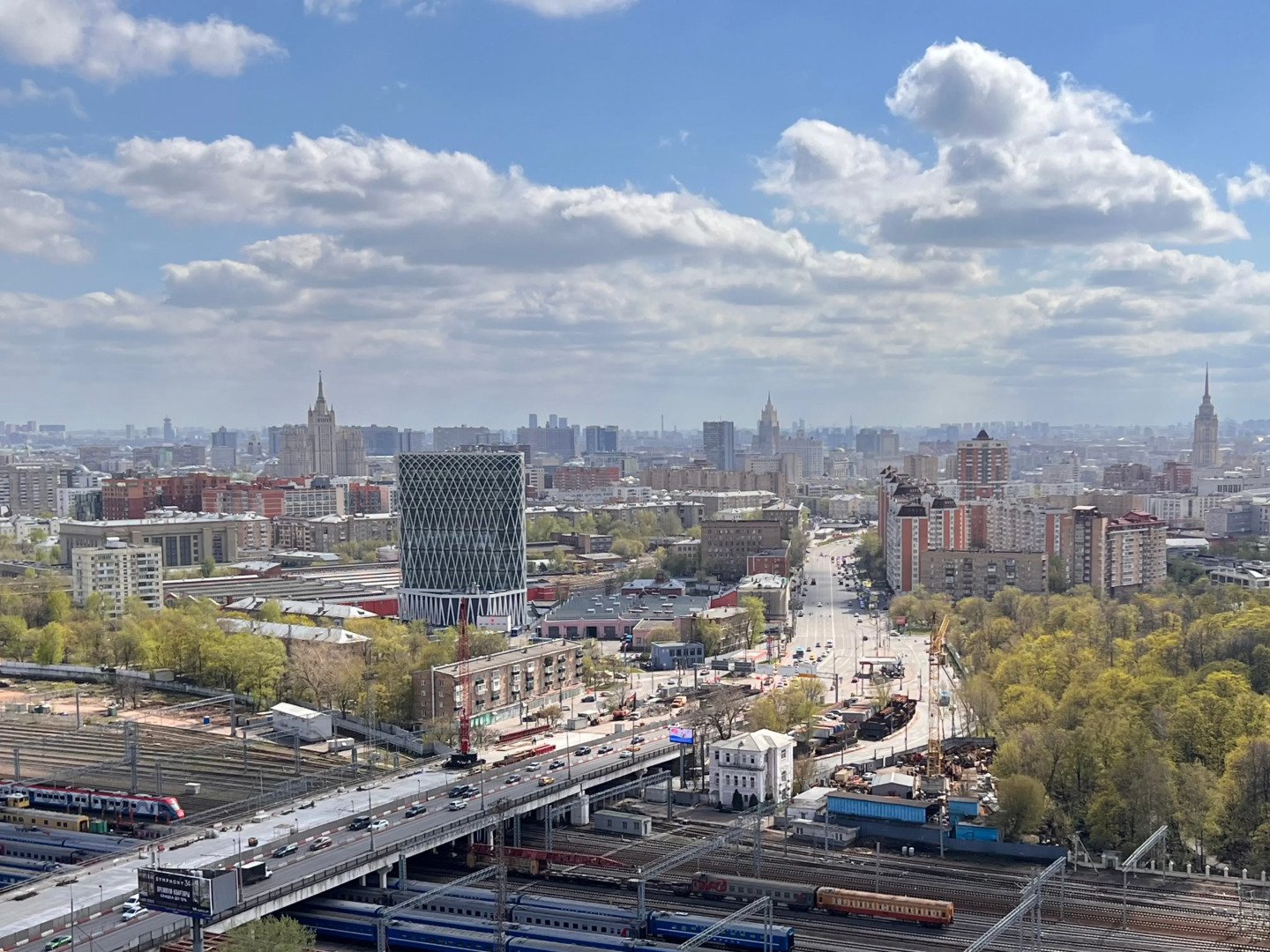 Квартира 3к с прекрасным видом на Москву