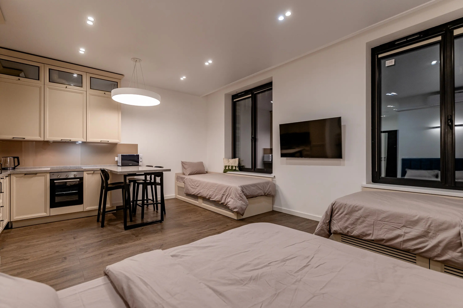 Апартаменты Уютные Однокомнатные для Четверых в Центре Москвы!