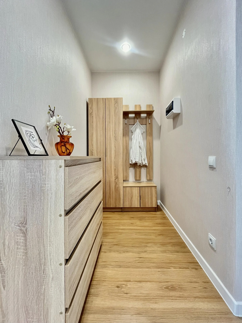 Квартира бирюзовая студия в Sердце города Перми