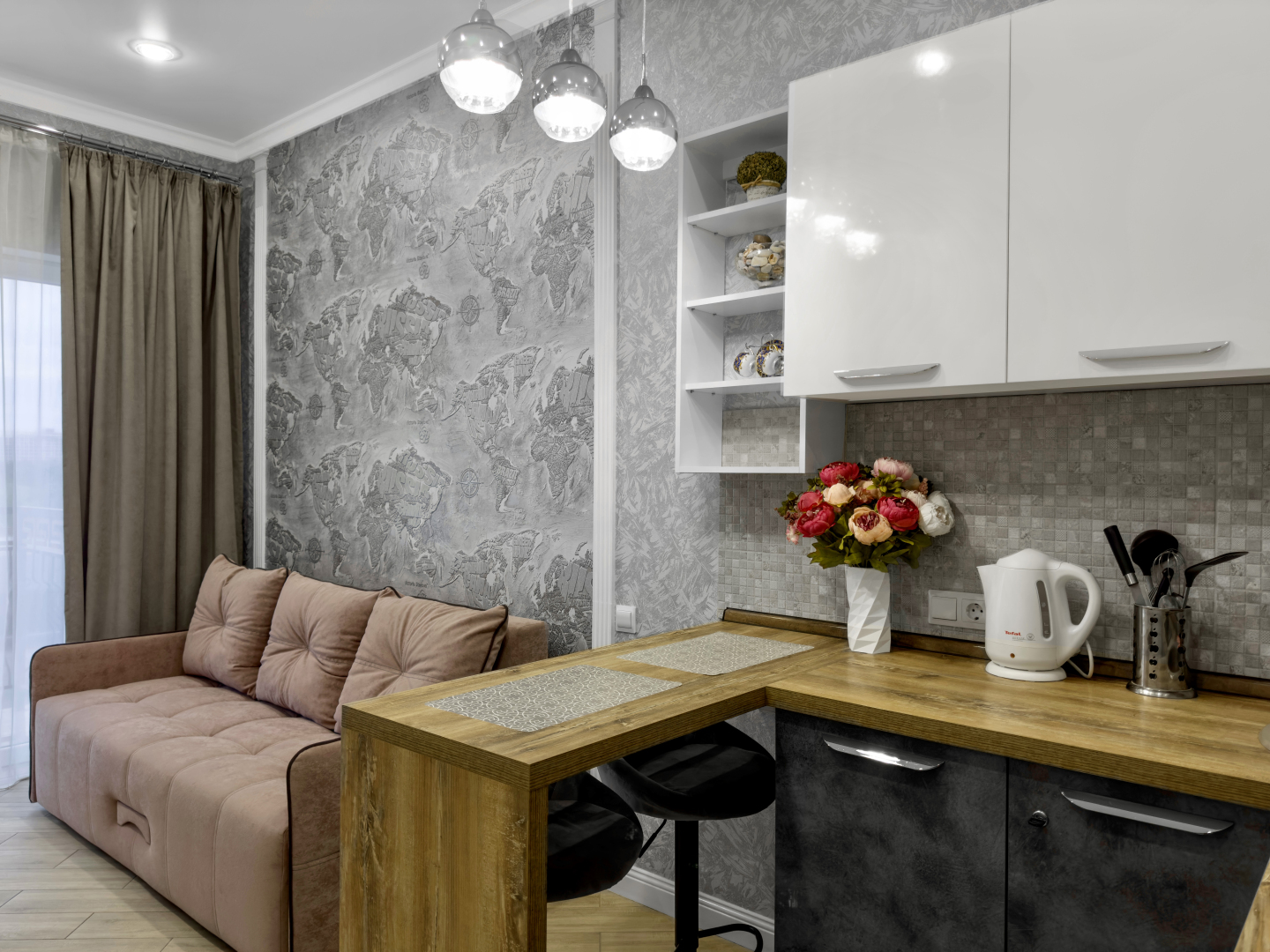 Апартаменты Стильная студия в ЖК Корона