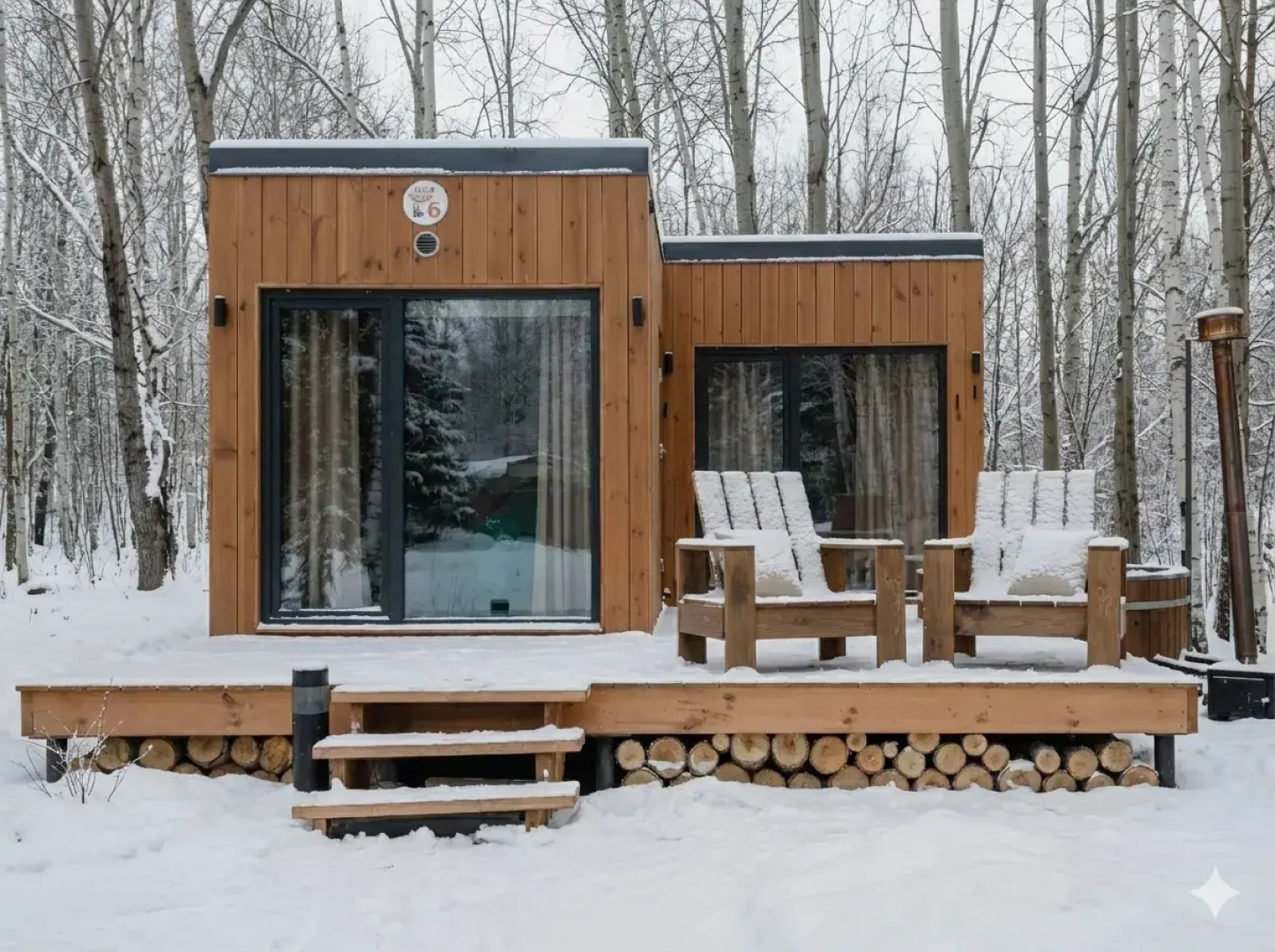 Глэмпинг Лесной отель Yolo