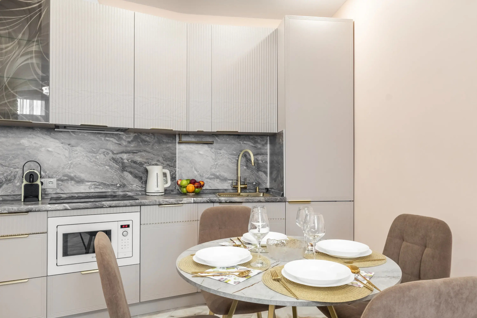 Квартира Уютная квартира в новом доме рядом с метро