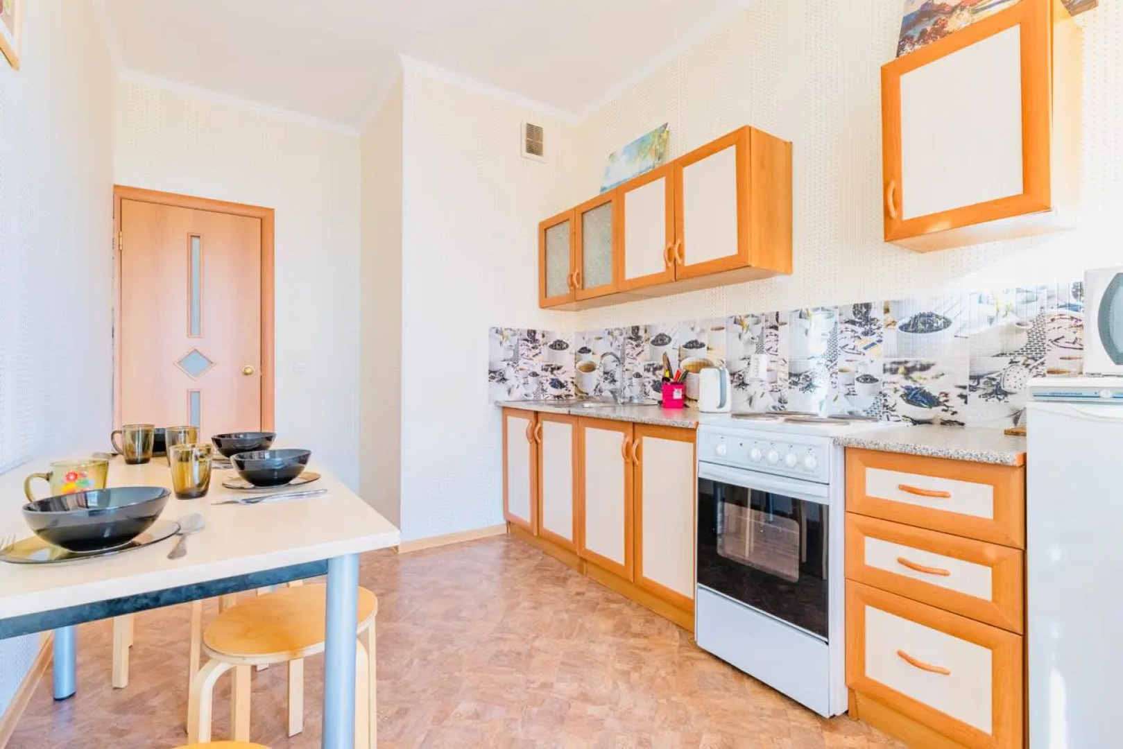 Апартаменты Однокомнатная квартира на улице Белы Куна