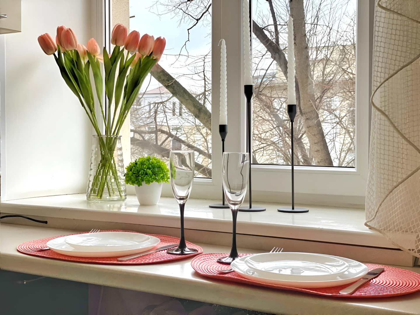 Уютная квартира на Бродвее с балконом