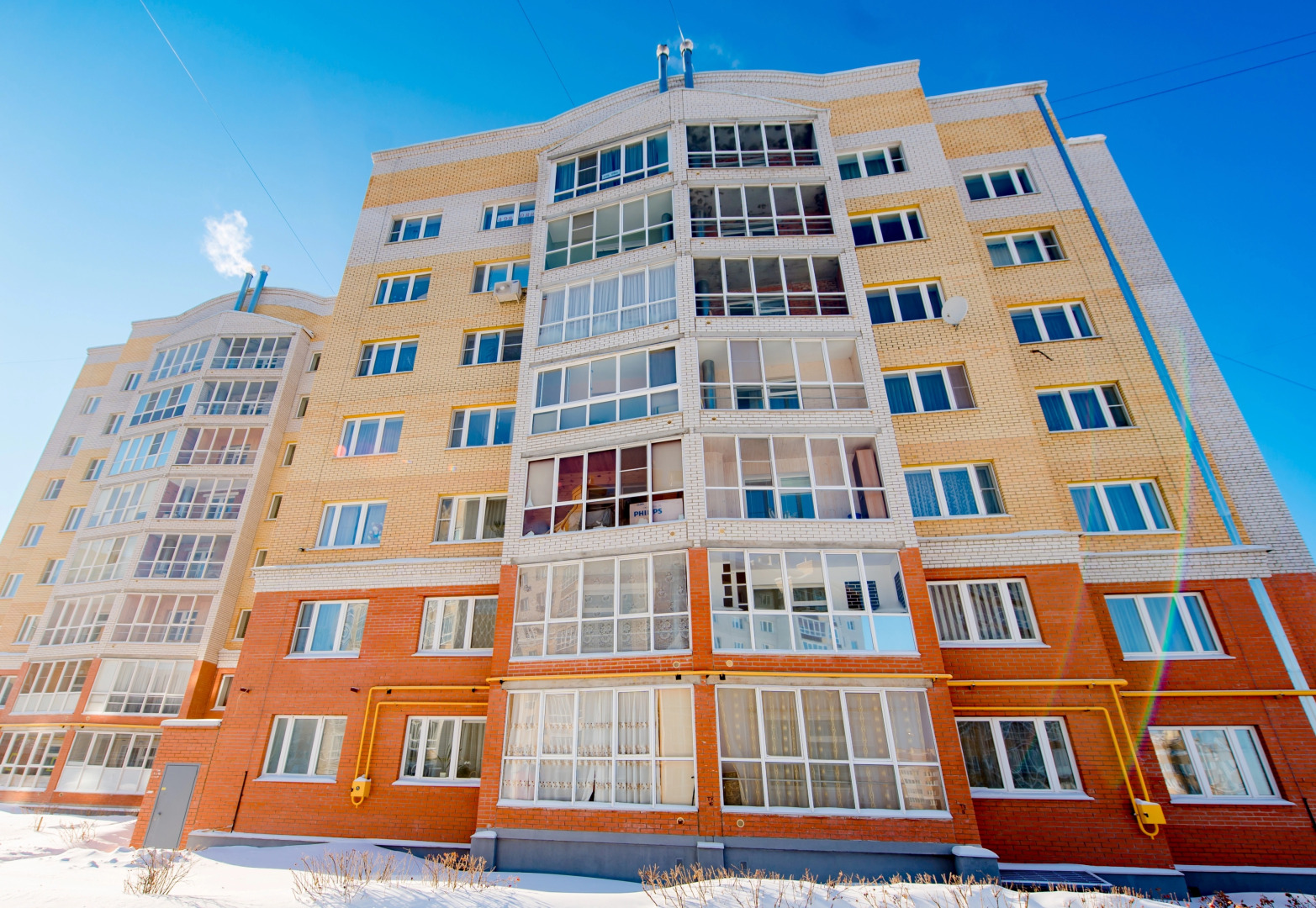 Квартира в престижном мкр. на П.Ермолаева 4 с видом на Волгу от RentAp, 4 сп.места