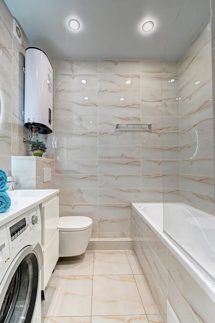 Уютные апартаменты MorskayaSimfonya-2 с видом на море балконом ванной бассейном на территории ЖК