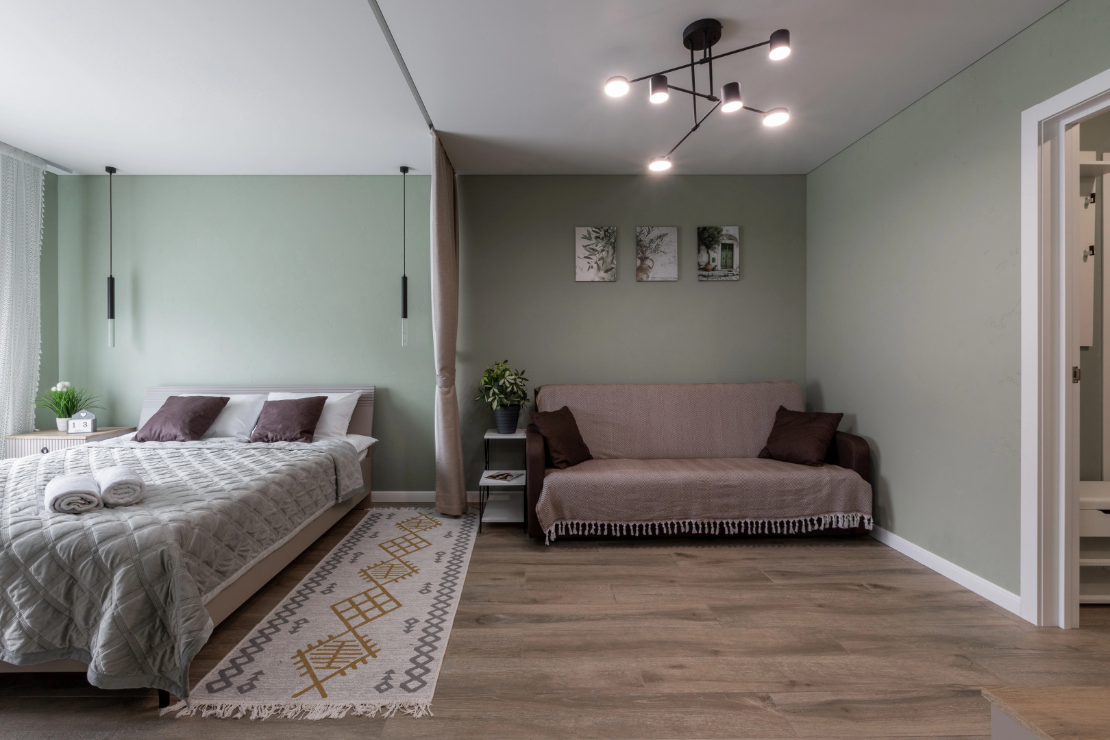 Апартаменты Студия Новая боровая