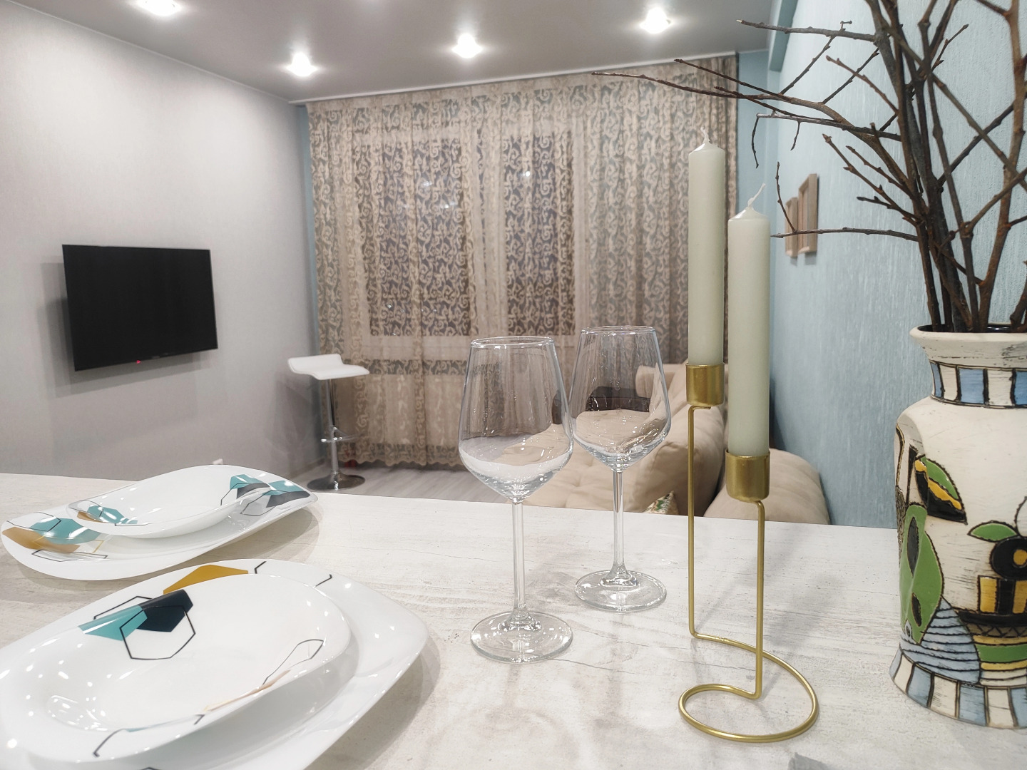 Квартира 2-комнатная квартира в центре ЖК Алые паруса