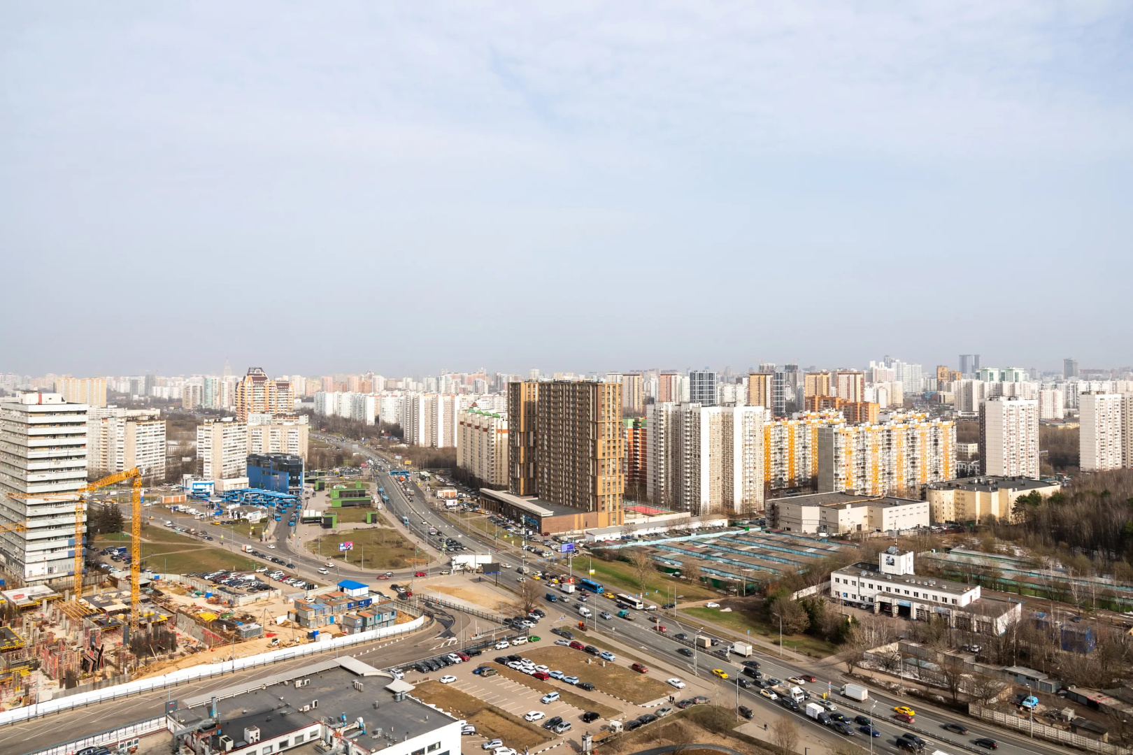 Квартира Видовая Дизайнерская Евродвушка у Метро Озерная, Высокий Этаж