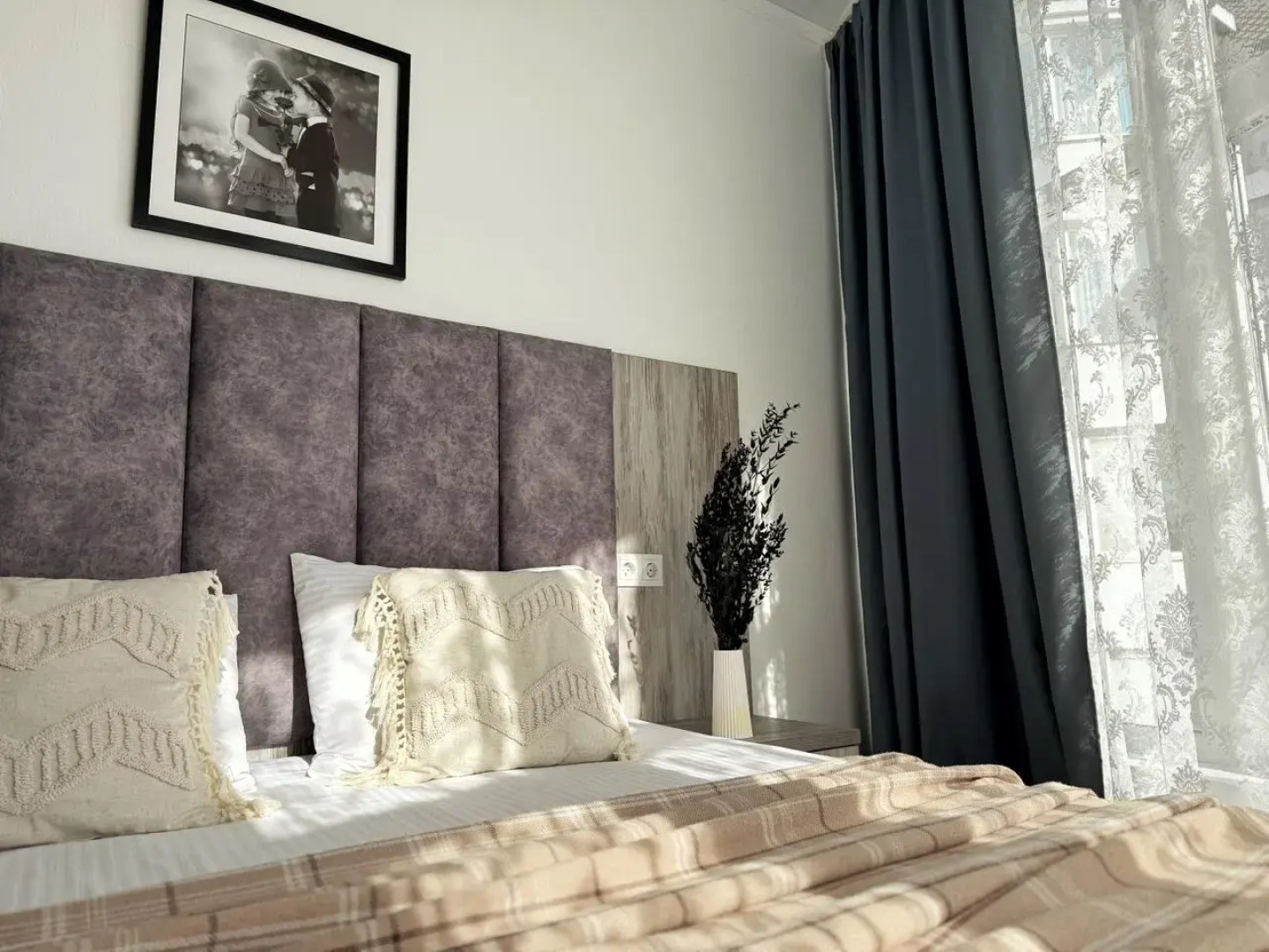 Апартаменты для Двоих с Видом на Море 3 Минуты до Пляжа