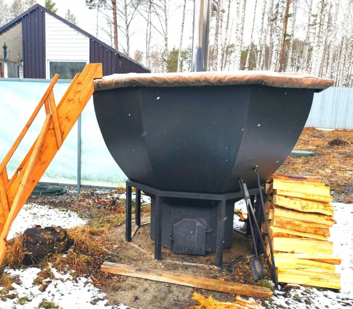 Частный дом Дача у озера Балтым