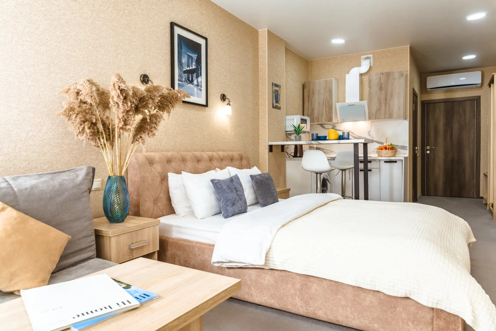 Апартаменты Премиум Студия Голубые Дали 9 B-Flats