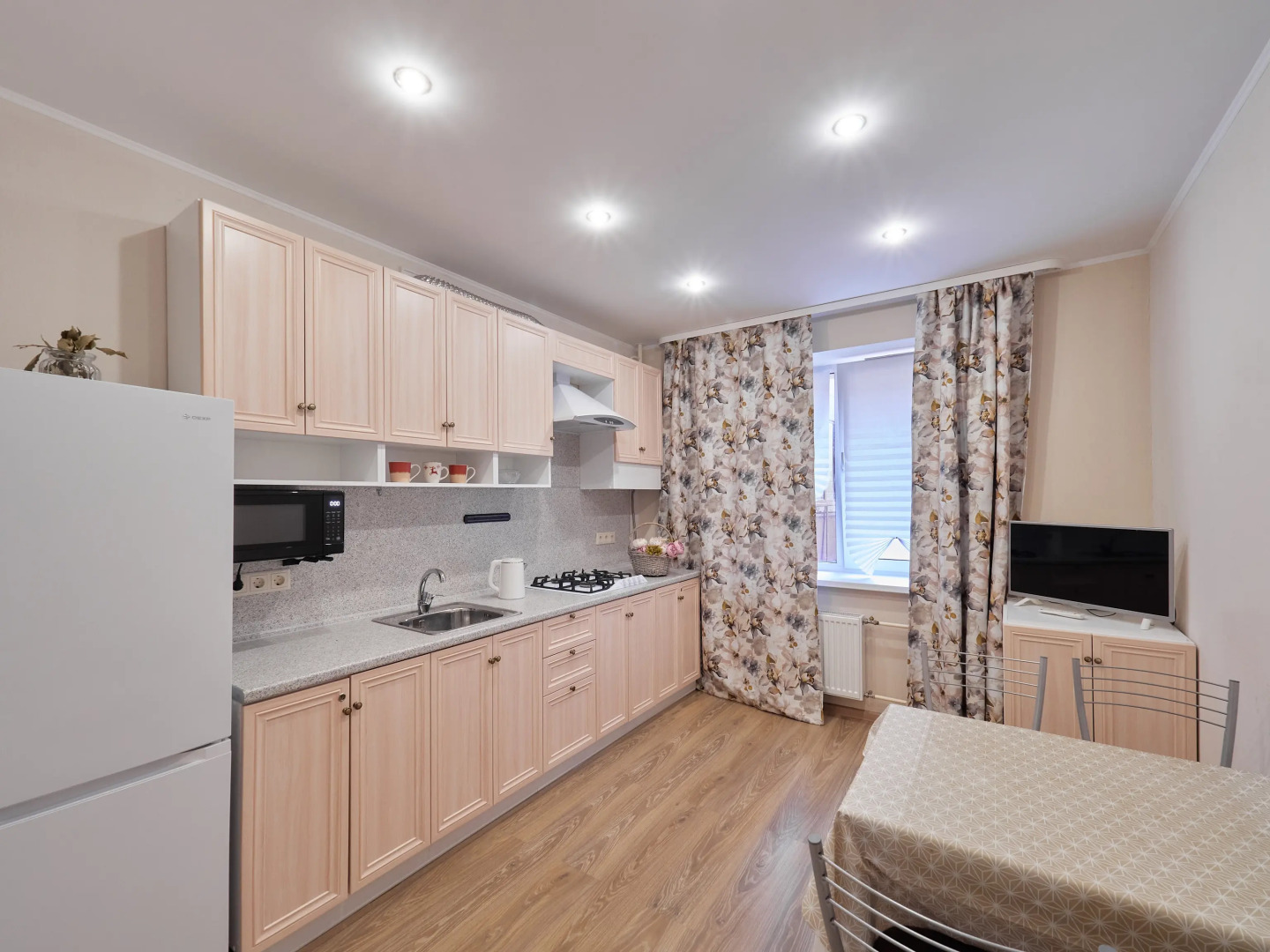 Квартира Просторная 2-комнатная квартира у реки в курортной зоне Завидово