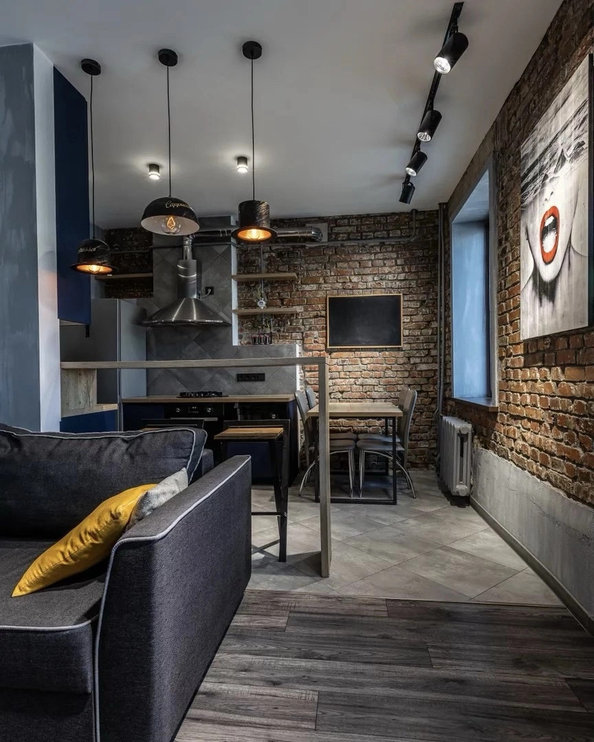 Апартаменты в Стиле Loft на Проспекте Независимости