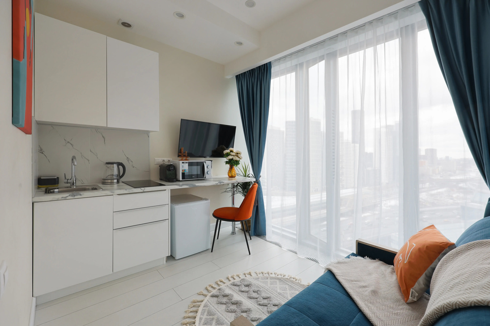 Апартаменты Full House на 19 этаже ОКО Towers Москва Сити