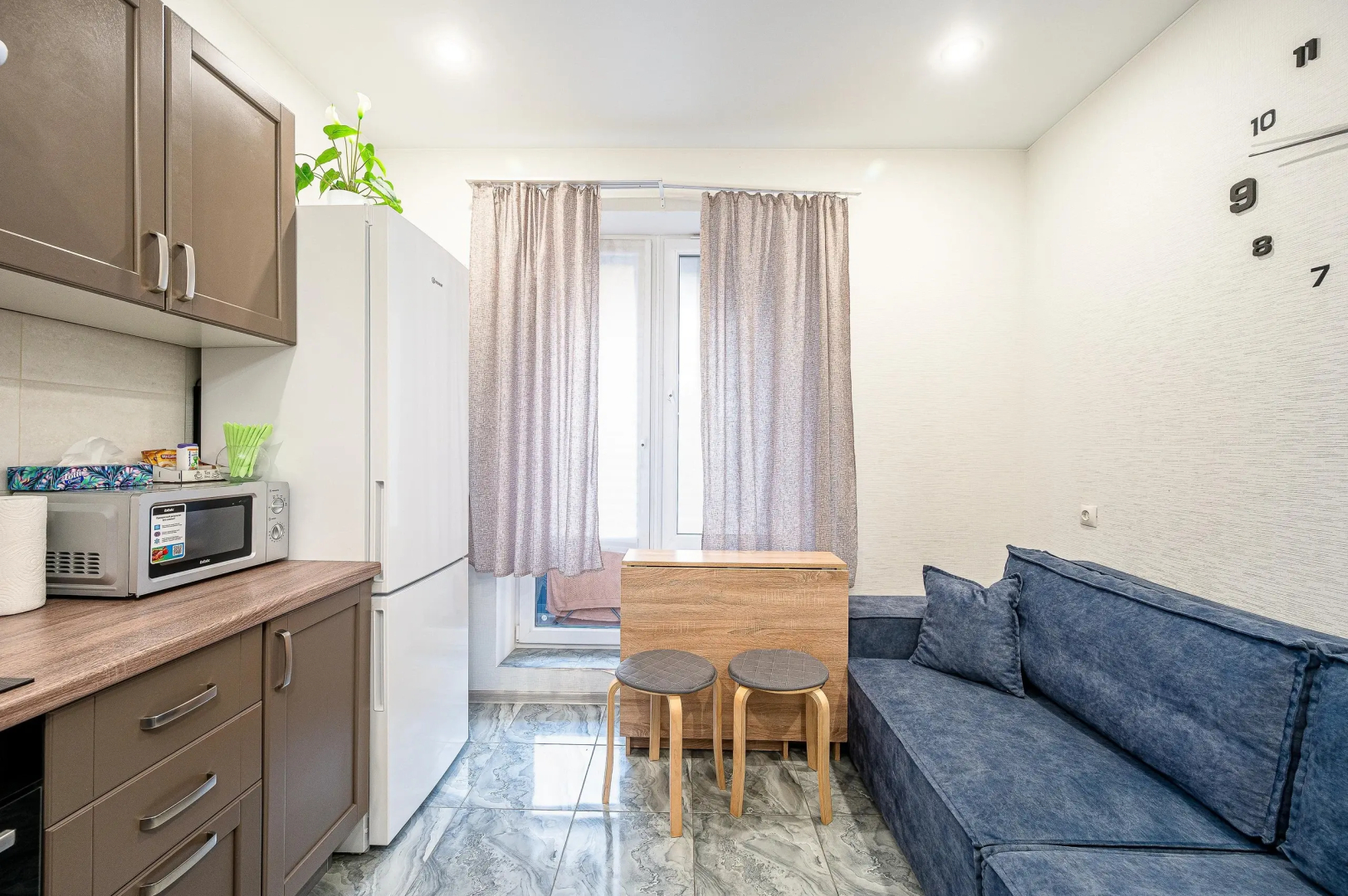 Апартаменты Однокомнатная Квартира в Шикарном Доме Премиум Класса