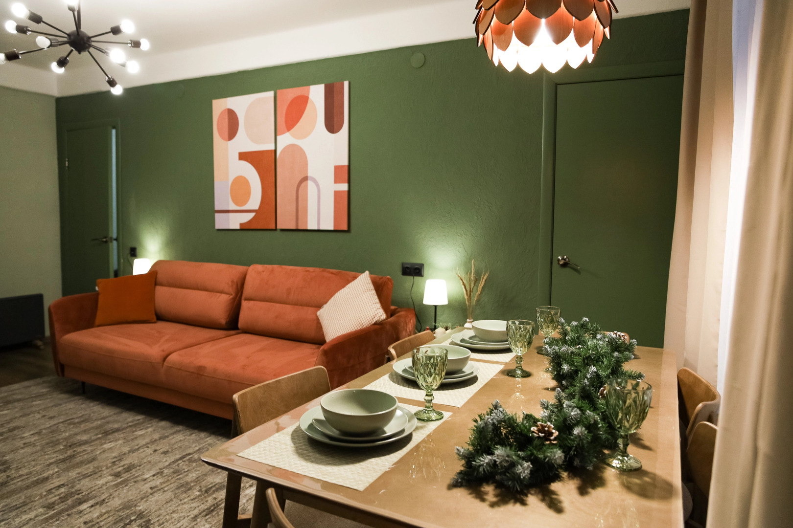 Квартира Kirovsk terracotta