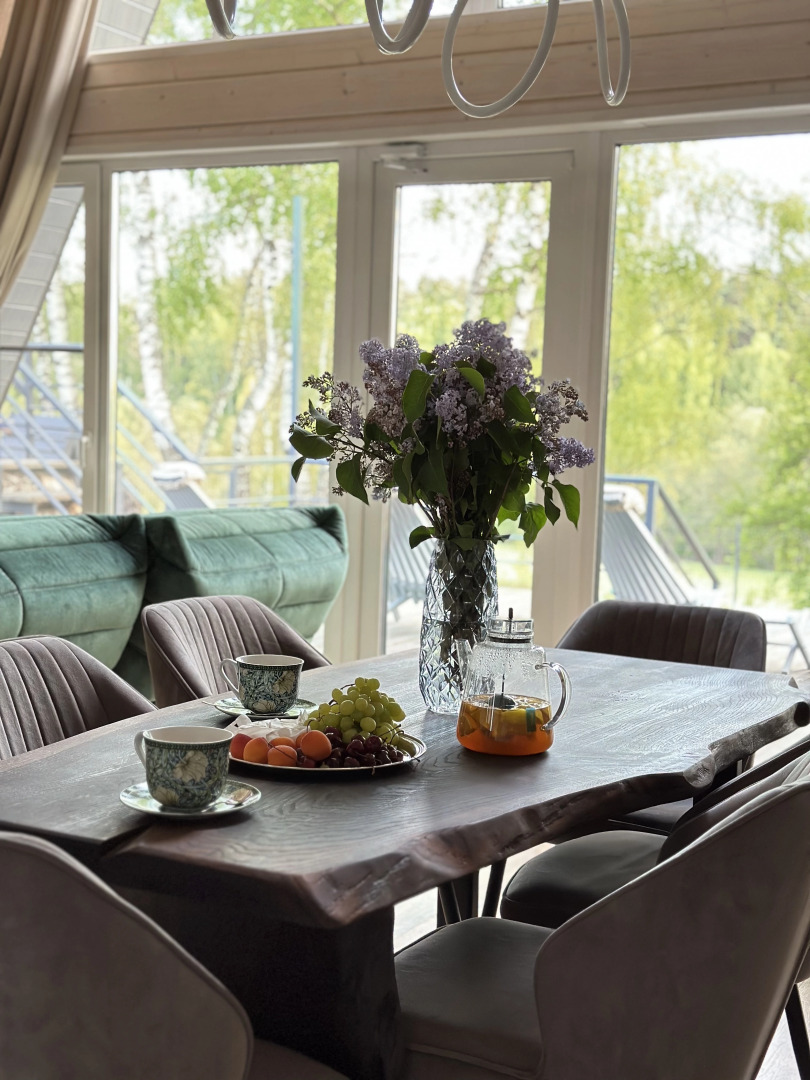 Частный дом Большой афрейм на Березовой