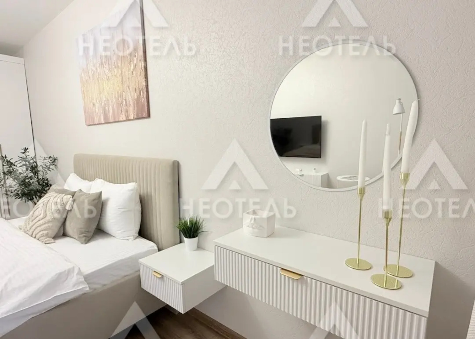 Квартира сети Неотель рядом с Московским проспектом, ОКБ, трассой М4