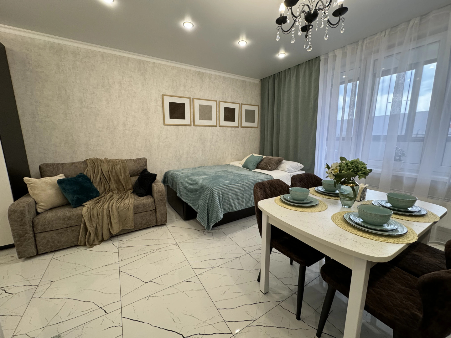 Апартаменты Уютная студия у метро Горки