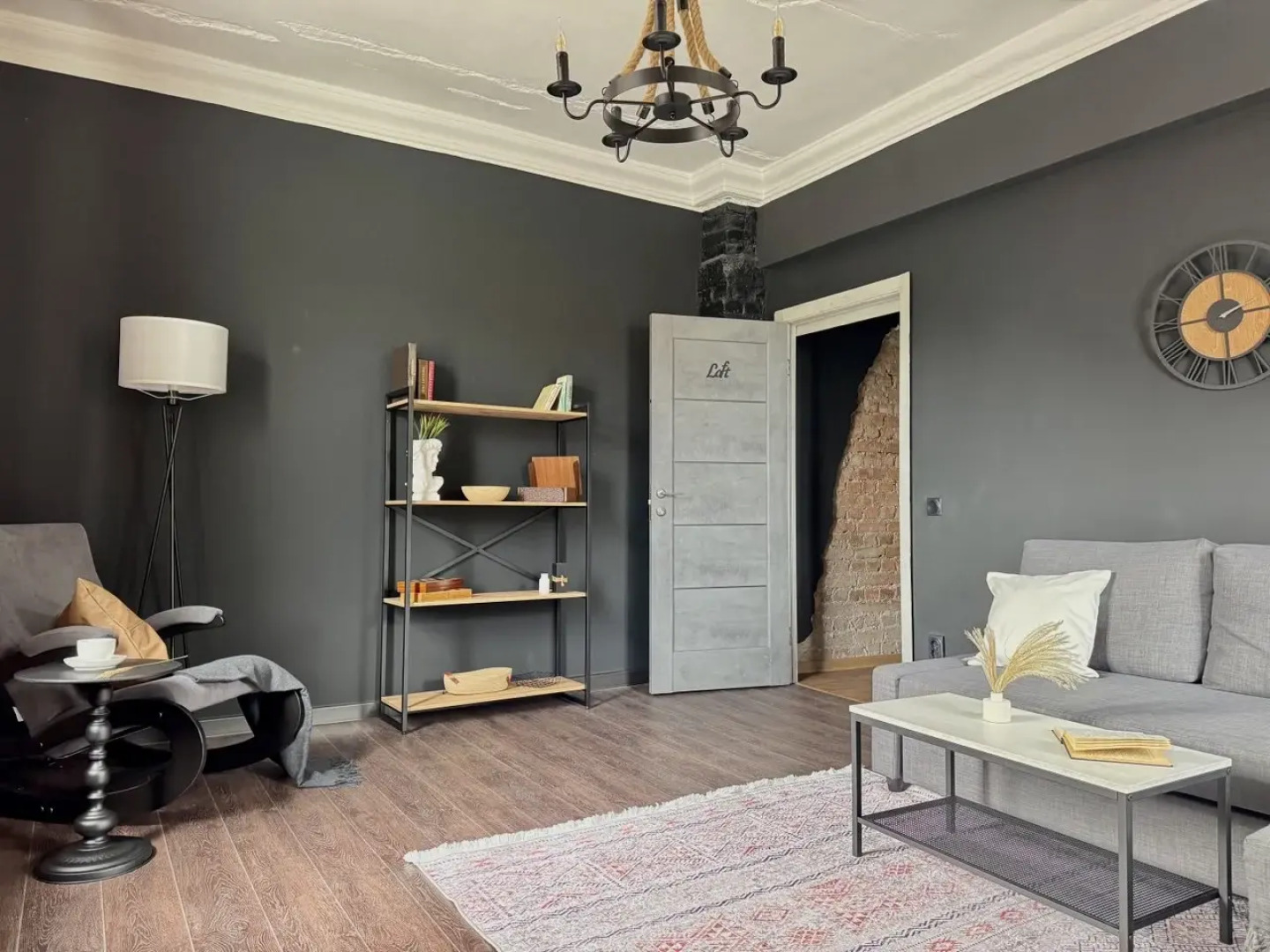 Апартаменты двухкомнатные Hygge Karelia в стиле Loft